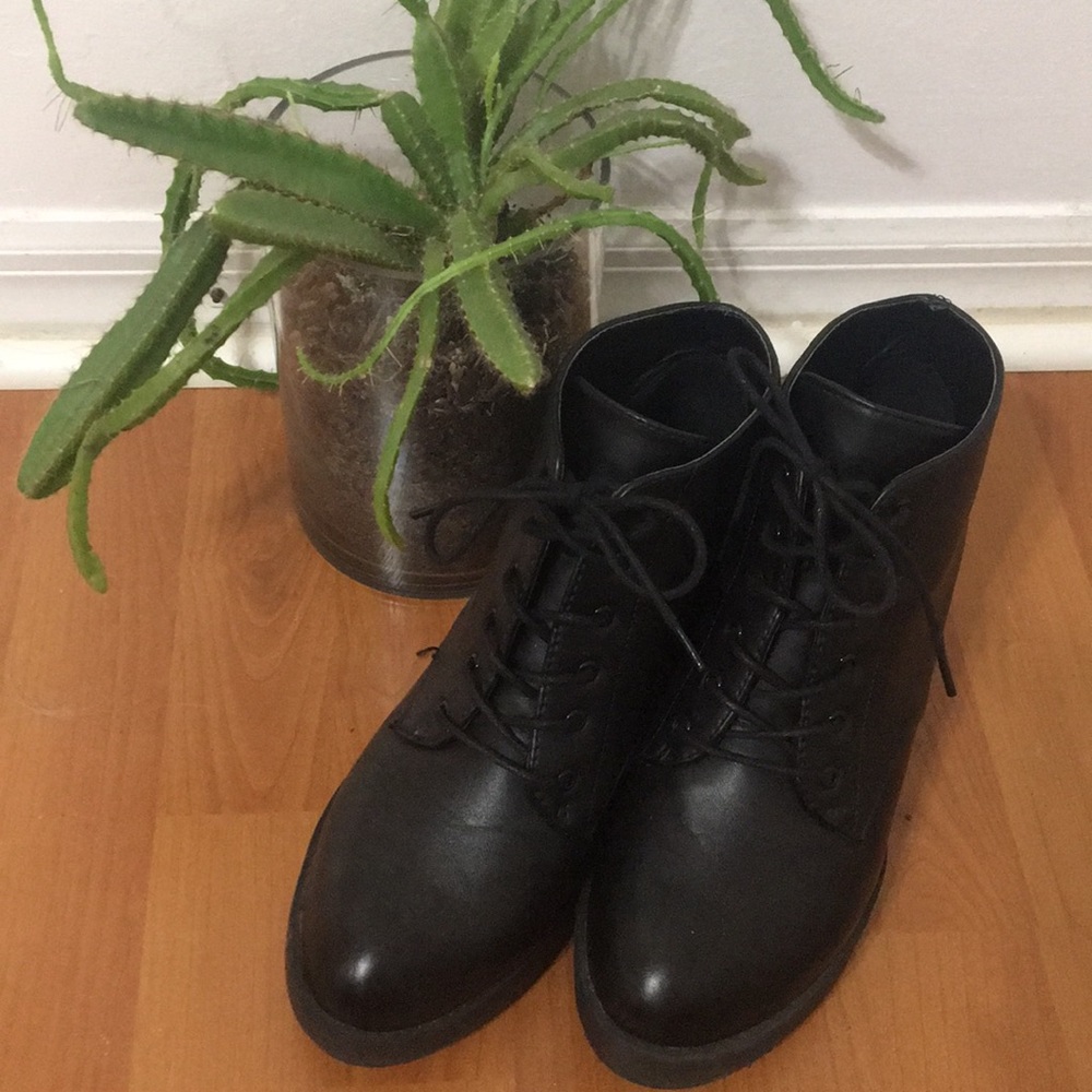 Black ankle boots by Wanted ✨FINAL PRICE✨